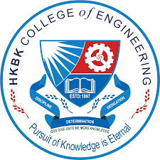 HKBK College of engineering logo