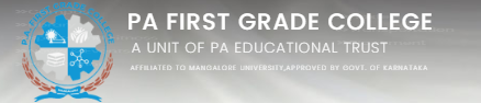 P. A. First Grade College logo