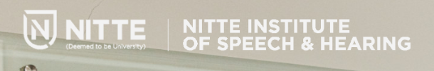 Nitte Institute of Speech & Hearing logo