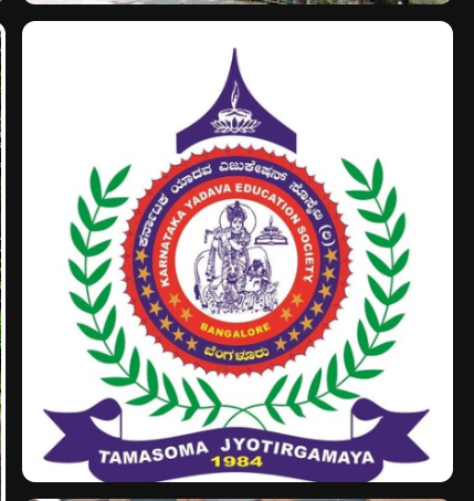 Yadava Degree College logo