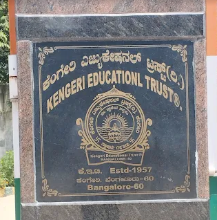 Kengeri First Grade College logo