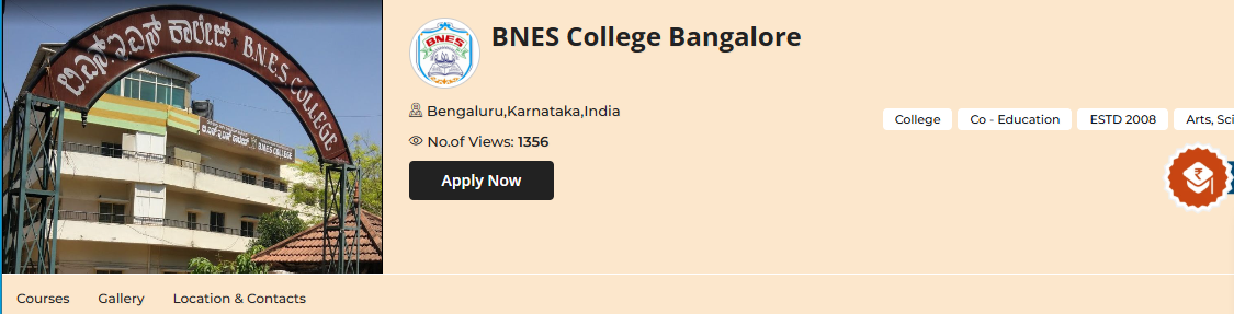 BNES Degree College  logo