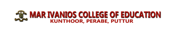 Mar Ivanios College of Education logo