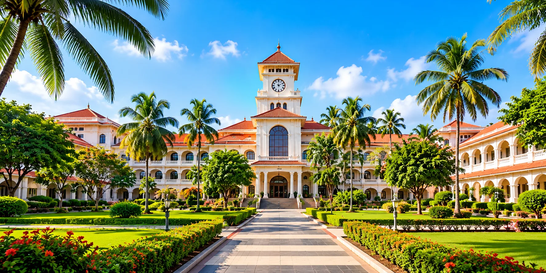 College campus in Kerala for college admission guidance